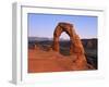 Delicate Arch in the Arches National Park in Utah, USA-null-Framed Photographic Print