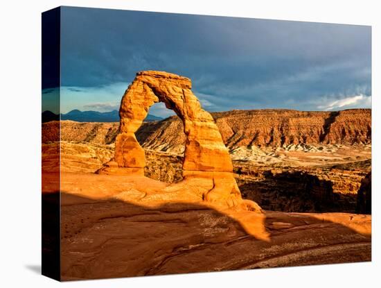 Delicate Arch - Landscape - Arches National Park - Utah - United States-Philippe Hugonnard-Stretched Canvas