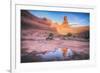 Delicate Arch Wide View and Reflection, Arches National Park-Vincent James-Framed Photographic Print