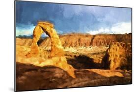 Delicate Arch-Philippe Hugonnard-Mounted Giclee Print