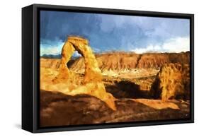 Delicate Arch-Philippe Hugonnard-Framed Stretched Canvas