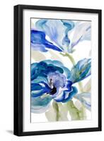 Delicate Blue Panel I-Lanie Loreth-Framed Art Print