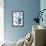 Delicate Blue Panel II-Lanie Loreth-Framed Art Print displayed on a wall