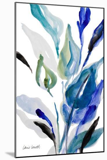 Delicate Blue Panel II-Lanie Loreth-Mounted Art Print