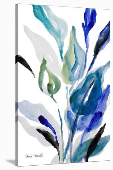 Delicate Blue Panel II-Lanie Loreth-Stretched Canvas