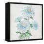 Delicate Botanical Blue II-Alex Black-Framed Stretched Canvas