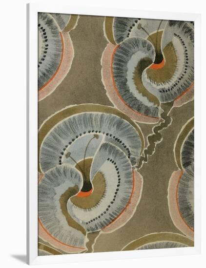 Delicate Deco Pattern V-Baxter Mill Archive-Framed Art Print