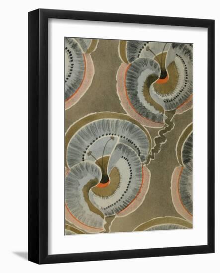 Delicate Deco Pattern V-Baxter Mill Archive-Framed Art Print