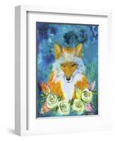 Delicate Eyes-Vicki McArdle Art-Framed Giclee Print