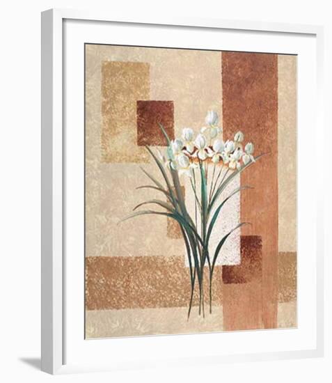 Delicate Flowers II-Karin Valk-Framed Art Print