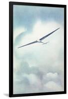 Delicate Glider-null-Framed Art Print