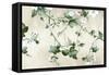 Delicate Green Branches-Eva Watts-Framed Stretched Canvas