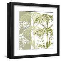 Delicate Greens-Erin Clark-Framed Art Print