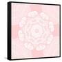 Delicate Lace Pattern-elein-Framed Stretched Canvas