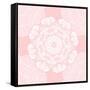 Delicate Lace Pattern-elein-Framed Stretched Canvas
