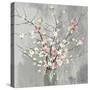 Delicate Pink Blooms-Asia Jensen-Stretched Canvas