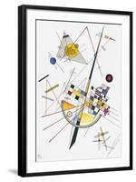 Delicate Tension (1923)-Wassily Kandinsky-Framed Art Print