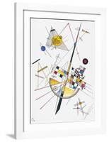 Delicate Tension (1923)-Wassily Kandinsky-Framed Art Print