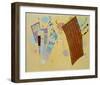 Delicate Tension, 1942-Wassily Kandinsky-Framed Giclee Print