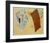 Delicate Tension, 1942-Wassily Kandinsky-Framed Giclee Print