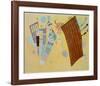 Delicate Tension, 1942-Wassily Kandinsky-Framed Giclee Print