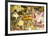 Delicatessen Food Store with Cheese and Ham on Sale, Rome, Lazio, Italy, Europe-Peter Barritt-Framed Photographic Print