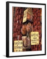 Delicatessen Shop, Norcia, Umbria, Italy, Europe-Vincenzo Lombardo-Framed Photographic Print