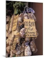 Delicatessen Shop, Norcia, Umbria, Italy, Europe-Vincenzo Lombardo-Mounted Photographic Print