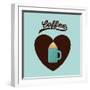 Delicious Coffee Design-grmarc-Framed Art Print