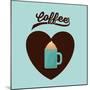 Delicious Coffee Design-grmarc-Mounted Art Print