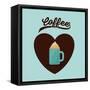 Delicious Coffee Design-grmarc-Framed Stretched Canvas