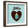 Delicious Coffee Design-grmarc-Framed Art Print