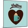 Delicious Coffee Design-grmarc-Mounted Art Print