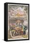 Delicious Dreams! Castles in the Air! Glorious Prospects!-James Gillray-Framed Stretched Canvas