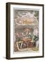 Delicious Dreams! Castles in the Air! Glorious Prospects!-James Gillray-Framed Giclee Print