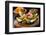 Delicious Field Salad with Grilled Pumpkin Stripes for Thanksgiving-Brebca-Framed Photographic Print