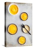 Delicious Lemon Curd Tartlets-area381-Stretched Canvas