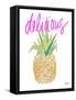 Delicious Pineapple-Nola James-Framed Stretched Canvas