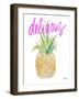 Delicious Pineapple-Nola James-Framed Art Print