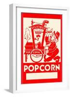 Delicious Popcorn-null-Framed Art Print