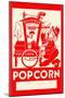 Delicious Popcorn-null-Mounted Art Print