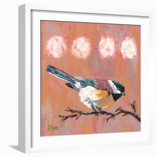 Delight Chickadee-Molly Reeves-Framed Photographic Print