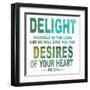 Delight-Taylor Greene-Framed Art Print