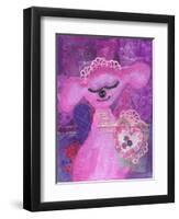 Delighted Happy Fondness-Cherie Burbach-Framed Art Print