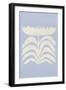 Delighted II Lavender Vertical-Moira Hershey-Framed Art Print