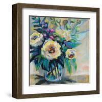 Delighted-Jeanette Vertentes-Framed Art Print