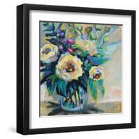 Delighted-Jeanette Vertentes-Framed Art Print