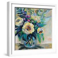 Delighted-Jeanette Vertentes-Framed Art Print