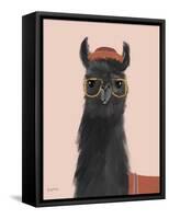 Delightful Alpacas IV-Becky Thorns-Framed Stretched Canvas