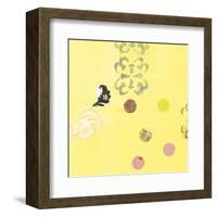 Delightful in Creamery Yellow II-Yafa-Framed Art Print